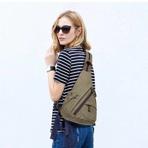ACACIA Canvas Sling Bag/Backpack Unisex